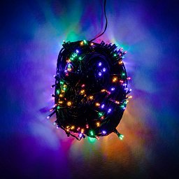 DecoLED LED světelný řetěz, 20 m, multicolor, 100 barevných diod ELSLN320M Obrázek pro produkt DecoLED LED světelný řetěz, 20 m, multicolor, 100 barevných diod ELSLN320M