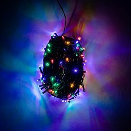 DecoLED LED světelný řetěz, 40 m, multicolor, 200 barevných diod ELSLN340M Obrázek pro produkt DecoLED LED světelný řetěz, 40 m, multicolor, 200 barevných diod ELSLN340M