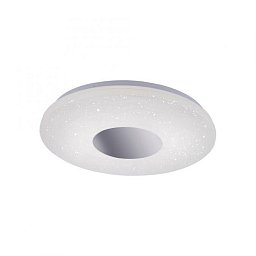Obrázek pro produkt LAVINIA LED stropní svítidlo, chrom, moderní design, průměr 38,5cm 3000K - LEUCHTEN DIREKT / JUST LIGHT
