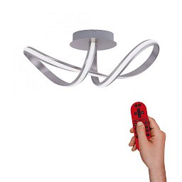 Obrázek pro produkt MELINDA LED stropní svítidlo, Smart Home, RGB+W, barva ocel RGB+2700-5000K MEDION - LEUCHTEN DIREKT / JUST LIGHT