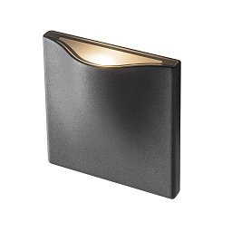 Obrázek pro produkt VILUA I WL venkovní nástěnné nástavbové svítidlo antracit, 3000K IP54 100° 405lm - BIG WHITE (SLV)