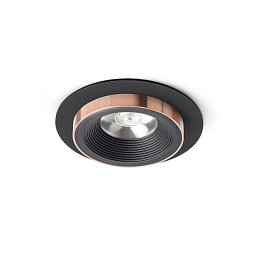 Obrázek pro produkt SHARM R I zápustná černá/černá měď 230V LED 10W 24° 3000K - RED - DESIGN RENDL