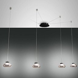 Závěsné svítidlo Arabella 4x8W 3000K průměr 14cm kouř.sklo - FABAS
Obrázek pro produkt Závěsné svítidlo Arabella 4x8W 3000K průměr 14cm kouř.sklo - FABAS
