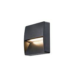 Obrázek pro produkt DOWNUNDER OUT square WL, Outdoor, nástěnné vestavné LED svítidlo, antracitové, 3000K - BIG WHITE (SLV)