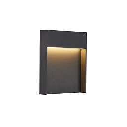 Obrázek pro produkt FLATT Outdoor, nástěnné LED svítidlo, 3000K, IP65, antracitové - BIG WHITE (SLV)