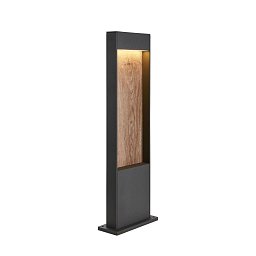 Obrázek pro produkt FLATT POLE 65 Outdoor, stojací LED svítidlo, 3000K, IP65, antracitové/hnědé - BIG WHITE (SLV)