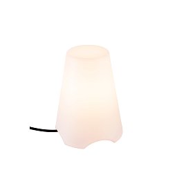 Obrázek pro produkt KIROCONE TL venkovní stolní lampa, E27, IP44, bílá, max. 60W - BIG WHITE (SLV)