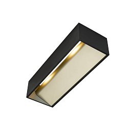 Obrázek pro produkt LOGS IN L Indoor, nástěnné LED svítidlo, černé/zlaté, 2000-3000K, DIM-TO-WARM - BIG WHITE (SLV)