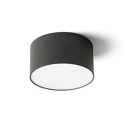 Obrázek pro produkt LARISA R 12 stropní černá 230V LED 10W 3000K - RED - DESIGN RENDL