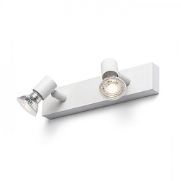 Obrázek pro produkt TRICA II nástěnná bílá 230V GU10 2x25W - RED - DESIGN RENDL