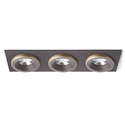 Obrázek pro produkt SHARM SQ III zápustná hnědá/perleťová zlatá 230V LED 3x10W 24° 3000K - RED - DESIGN RENDL