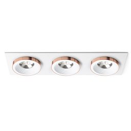 Obrázek pro produkt SHARM SQ III zápustná bílá měď 230V LED 3x10W 24° 3000K - RED - DESIGN RENDL