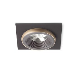 Obrázek pro produkt SHARM SQ I zápustná hnědá/perleťová zlatá 230V LED 10W 24° 3000K - RED - DESIGN RENDL