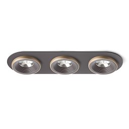Obrázek pro produkt SHARM R III zápustná hnědá/perleťová zlatá 230V LED 3x10W 24° 3000K - RED - DESIGN RENDL