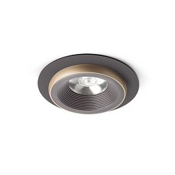 Obrázek pro produkt SHARM R I zápustná hnědá/perleťová zlatá 230V LED 10W 24° 3000K - RED - DESIGN RENDL