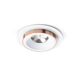 Obrázek pro produkt SHARM R I zápustná bílá měď 230V LED 10W 24° 3000K - RED - DESIGN RENDL