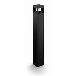 Obrázek pro produkt LED Venkovní sloupkové svítidlo Philips Parterre 16482/30/P0 černé velké 2700K - PHILIPS (915005378201)