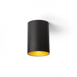 Obrázek pro produkt CONNOR stropní černá/zlatá 230V LED GU10 10W - RED - DESIGN RENDL