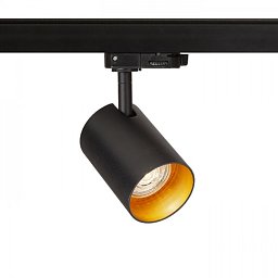Obrázek pro produkt CONNOR pro tříokr. lištu černá/zlatá 230V LED GU10 10W - RED - DESIGN RENDL