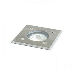 Obrázek pro produkt ORBU SQ 10 zápustná nerezová ocel 230V LED GU10 15W IP67 - RED - DESIGN RENDL