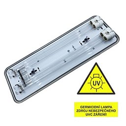 NBB VICTORIA IP20 GERMICID UVC 254 nm 2x18W (kompletní zářič UVC) Obrázek pro produkt NBB VICTORIA IP20 GERMICID UVC 254 nm 2x18W (kompletní zářič UVC)