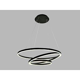 Obrázek pro produkt LED2 Závěsné svítidlo CIRCLE 3 P-Z, B DALI/PUSH DIM 136W 3000K černá - LED2 Lighting