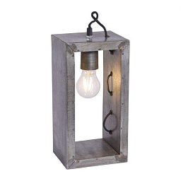 Obrázek pro produkt SAMIA Stolní lampa v industriálním stylu v železném provedení s paticí E27 - LEUCHTEN DIREKT / JUST LIGHT