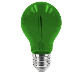 Obrázek pro produkt LED FIESTA žárovka DECO ZELENÁ 0,6W E27 2200K 50Lm 36VDC IP42 - CENTURY