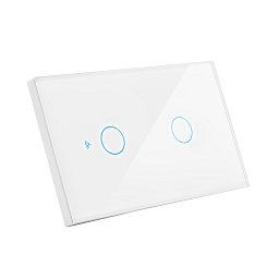 AKCE - Přepínač SMART zapuštěný dvojitý-5A-220-240V IP20 ovládaný SMARTPHONEM přes WIFI nebo hlasem. Vhodný do instalční krabice BTICINO 503E 3 moduly. Tuya WiFi - CENTURY Obrázek pro produkt AKCE - Přepínač SMART zapuštěný dvojitý-5A-220-240V IP20 ovládaný SMARTPHONEM přes WIFI nebo hlasem. Vhodný do instalční krabice BTICINO 503E 3 moduly. Tuya WiFi - CENTURY
