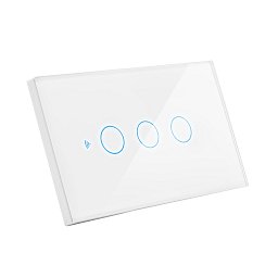 Přepínač SMART zapuštěný trojitý-5A-220-240V IP20 ovládaný SMARTPHONEM přes WIFI nebo hlasem. Vhodný do instalční krabice BTICINO 503E 3 moduly. Tuya WiFi - CENTURY Obrázek pro produkt Přepínač SMART zapuštěný trojitý-5A-220-240V IP20 ovládaný SMARTPHONEM přes WIFI nebo hlasem. Vhodný do instalční krabice BTICINO 503E 3 moduly. Tuya WiFi - CENTURY