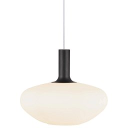 Obrázek pro produkt Závěsné svítidlo Alton 35 60W E27 černá mosaz opál - NORDLUX