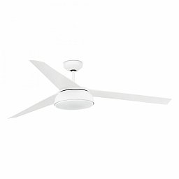 VULCANO L LED, bílá, stropní ventilátor s DC motorem - FARO Obrázek pro produkt VULCANO L LED, bílá, stropní ventilátor s DC motorem - FARO