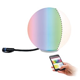 Svítidlo venkovní Plug & Shine ZigBee RGBW Globe 2,8W 24V - PAULMANN Obrázek pro produkt Svítidlo venkovní Plug & Shine ZigBee RGBW Globe 2,8W 24V - PAULMANN