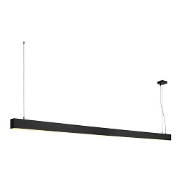 Obrázek pro produkt GLENOS profilové závěsné svítidlo, LED, 3000K, černá, 2 m, 85W - BIG WHITE (SLV)