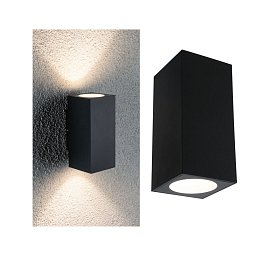 Obrázek pro produkt Venkovní nástěnné svítidlo Flame 2x2,8W IP44 3.000K antracit 230V - PAULMANN