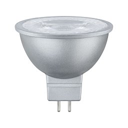 LED 6,5 W matný chrom GU5,3 2.700K teplá bílá - PAULMANN Obrázek pro produkt LED 6,5 W matný chrom GU5,3 2.700K teplá bílá - PAULMANN