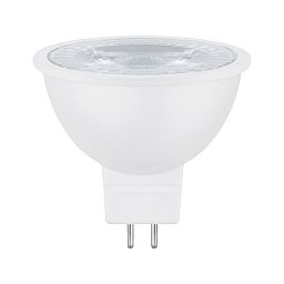 Žárovka LED 6,5 W bílá mat GU5,3 2.700K teplá bílá - PAULMANN Obrázek pro produkt Žárovka LED 6,5 W bílá mat GU5,3 2.700K teplá bílá - PAULMANN