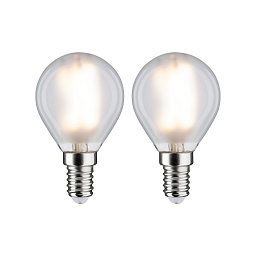 LED Filament kapka 2x4,5W E14 2.700K teplá bílá - PAULMANN Obrázek pro produkt LED Filament kapka 2x4,5W E14 2.700K teplá bílá - PAULMANN