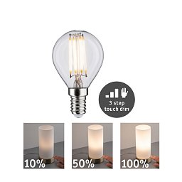 LED kapka 5 W E14 2.700K touch dim - PAULMANN Obrázek pro produkt LED kapka 5 W E14 2.700K touch dim - PAULMANN