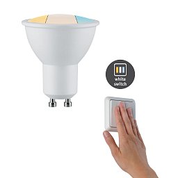 Žárovka Choose LED-Modul WhiteSwitch GU10 5,9W 470lm 230V - PAULMANN Obrázek pro produkt Žárovka Choose LED-Modul WhiteSwitch GU10 5,9W 470lm 230V - PAULMANN