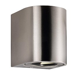 Obrázek pro produkt Venkovní nástěnné svítidlo Canto 2 2x6W LED nerez ocel čirá - NORDLUX