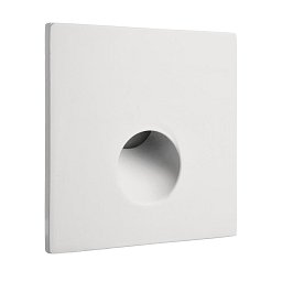 Accessories, Cover square white "Eye" for Alwaid, length: 78 mm, width: 78 mm, height: 22 mm Obrázek pro produkt Accessories, Cover square white "Eye" for Alwaid, length: 78 mm, width: 78 mm, height: 22 mm