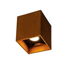 Obrázek pro produkt RUSTY® UP/DOWN WL venkovní LED nástěnné přisazené svítidlo hranaté rezavé CCT switch 3000/4000 K - BIG WHITE (SLV)