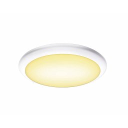 Obrázek pro produkt RUBA 27 CW venkovní LED nástěnné a stropní přisazené svítidlo bílé CCT switch 3000/4000 K - BIG WHITE (SLV)