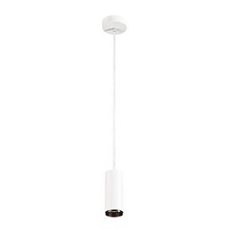 Obrázek pro produkt NUMINOS® PD PHASE S vnitřní LED závěsné svítidlo bílá/černá 3000 K 24° - BIG WHITE (SLV)