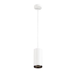 Obrázek pro produkt NUMINOS® PD PHASE L vnitřní LED závěsné svítidlo bílá/černá 3000 K 24° - BIG WHITE (SLV)