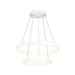 Obrázek pro produkt ONE DOUBLE PD PHASE UP/DOWN vnitřní LED závěsné svítidlo bílé CCT switch 2700/3000 K - BIG WHITE (SLV)