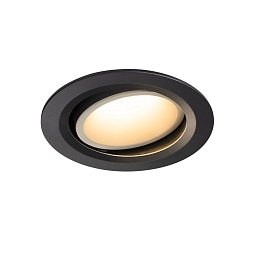 Obrázek pro produkt NUMINOS® MOVE DL L vnitřní LED zápustné stropní svítidlo černá/bílá 3000 K 55° otočné a výkyvné - BIG WHITE (SLV)