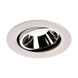 Obrázek pro produkt NUMINOS® MOVE DL L vnitřní LED zápustné stropní svítidlo bílá/chrom 4000 K 55° otočné a výkyvné - BIG WHITE (SLV)