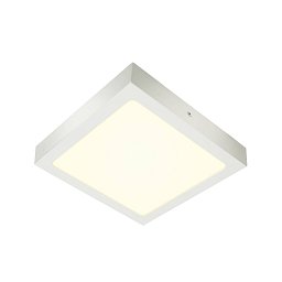 Obrázek pro produkt SENSER 24 CW vnitřní LED nástěnné a stropní přisazené svítidlo hranaté bílé, 4000 K - BIG WHITE (SLV)